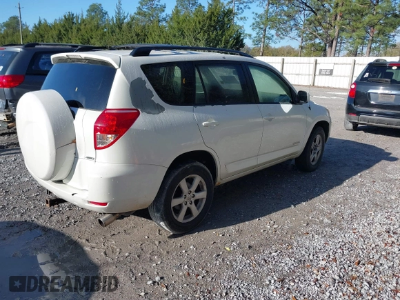 2007 Toyota RAV4 Limited with VIN JTMBK31V375035322, listed as a IAAI auction lot 41852886 with 291,623 mi miles. Bid and sale history available at carsss.com. Image 4.