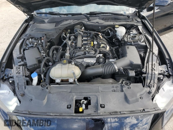 2021 Ford Mustang EcoBoost with VIN 1FA6P8THXM5112258, listed as a Copart auction lot 57501095 with 83,309 mi miles and Salvage title. Bid and sale history available at DreamBid. Image 11.