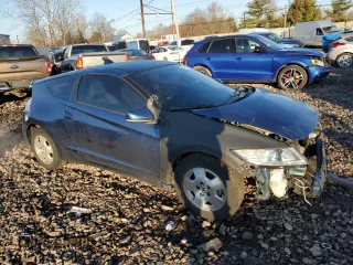 2012 Honda CR-Z with VIN JHMZF1D41CS001867, listed as a Copart auction lot 48351935 with 191,610 mi miles and Salvage title. Bid and sale history available at DreamBid. Image 4.