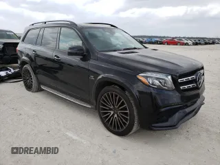 2018 Mercedes-Benz GLS with VIN 4JGDF7FE2JB024457, listed as a Copart auction lot 42387763 with 81,239 mi miles. Bid and sale history available at carsss.com. Image 4.