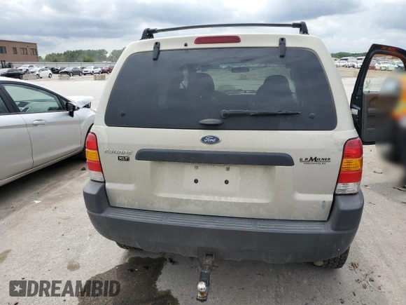 2003 Ford Escape XLT Popular with VIN 1FMCU03113KD48108, listed as a Copart auction lot 60978095 with 201,604 mi miles and Salvage title. Bid and sale history available at DreamBid. Image 6.