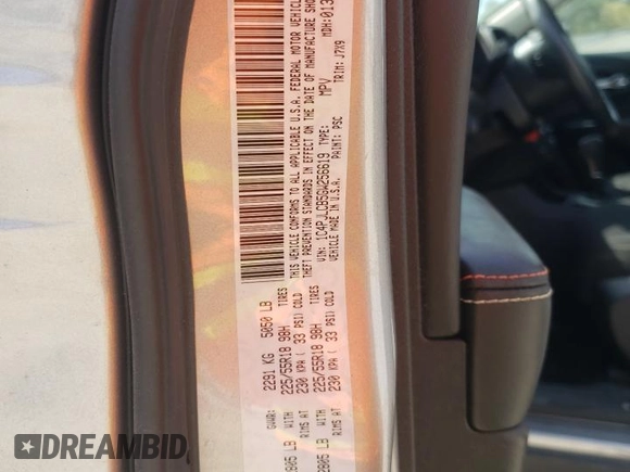 2016 Jeep Cherokee 75th Anniversary with VIN 1C4PJLCB5GW256619, listed as a Copart auction lot 53648575 with 98,969 mi miles and Salvage Title. Bid and sale history available at DreamBid. Image 13.