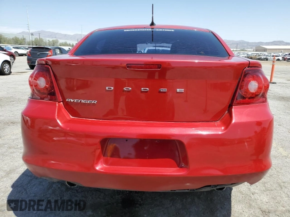 2014 Dodge Avenger SE with VIN 1C3CDZAG3EN234150, listed as a Copart auction lot 62183455 with 71,071 mi miles and Salvage title. Bid and sale history available at DreamBid. Image 6.