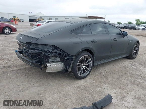 2021 Mercedes-Benz AMG GT 43 z VIN W1K7X5KB4MA035250, wystawiony jako IAAI lot #41871141 z przebiegiem 40 801 mil mil oraz . Historia ofert i sprzedaży dostępna na DreamBid. Obrazek 4.
