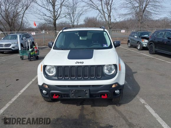 2015 Jeep Renegade Trailhawk with VIN ZACCJBCT6FPB32422, listed as a IAAI auction lot 41618410 with 42,219 mi miles and . Bid and sale history available at DreamBid. Image 12.
