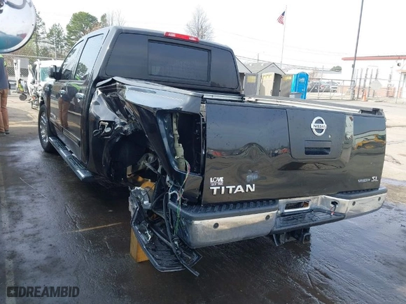 2012 Nissan Titan SV with VIN 1N6BA0ED3CN329698, listed as a IAAI auction lot 41795964 with 303,907 mi miles. Bid and sale history available at carsss.com. Image 6.