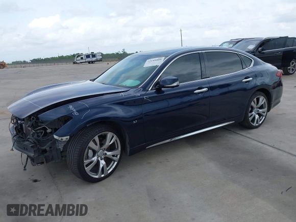 2017 Infiniti Q70 3.7 with VIN JN1BY1PR0HM210469, listed as a IAAI auction lot 42149004 with 105,840 mi miles and . Bid and sale history available at DreamBid. Image 2.