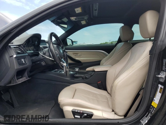 2016 BMW 4 Series 428i xDrive with VIN WBA3N9C54GK249830, listed as a Copart auction lot 58800005 with 193,453 mi miles and Clean title. Bid and sale history available at DreamBid. Image 7.