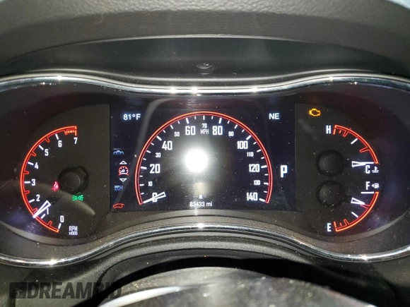 2015 Dodge Durango SXT with VIN 1C4RDJAG9FC114471, listed as a Copart auction lot 61121725 with 83,433 mi miles and Salvage title. Bid and sale history available at DreamBid. Image 9.
