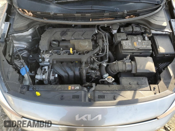 2022 Kia Rio LX with VIN 3KPA24AD6NE453853, listed as a Copart auction lot 43846435 with 38,702 mi miles and Salvage Title. Bid and sale history available at carsss.com. Image 11.