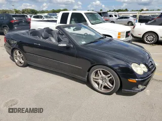 2006 Mercedes-Benz CLK 55 AMG with VIN WDBTK76G66T062397, listed as a Copart auction lot 74689004 with Not Provided miles and Non Repairable. Bid and sale history available at DreamBid. Image 4.