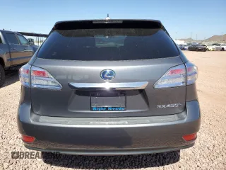 2012 Lexus RX 450h with VIN JTJZB1BA4C2408052, listed as a Copart auction lot 47407135 with 136,084 mi miles and Salvage title. Bid and sale history available at DreamBid. Image 6.