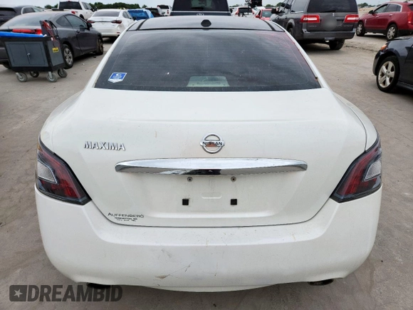 2014 Nissan Maxima SV with VIN 1N4AA5AP9EC913958, listed as a Copart auction lot 63488095 with 94,242 mi miles and Clean title. Bid and sale history available at DreamBid. Image 6.