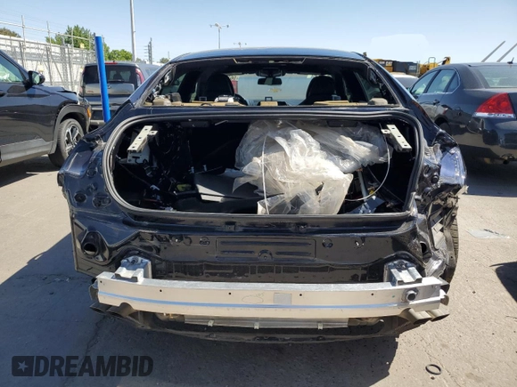 2021 BMW 8 Series M850i with VIN WBAGV8C00MCF55108, listed as a Copart auction lot 56305084 with 27,399 mi miles and Salvage Title. Bid and sale history available at DreamBid. Image 6.