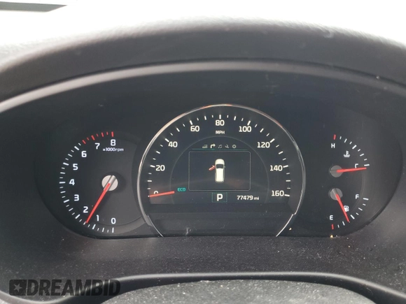 2016 Kia Sorento SXL with VIN 5XYPKDA52GG152814, listed as a Copart auction lot 44903395 with 77,479 mi miles and Salvage title. Bid and sale history available at DreamBid. Image 9.