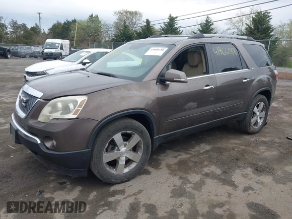 2011 GMC Acadia SLT1 with VIN 1GKKVRED2BJ293315, listed as a IAAI auction lot 41966188 with 179,446 mi miles. Bid and sale history available at carsss.com. Image 2.