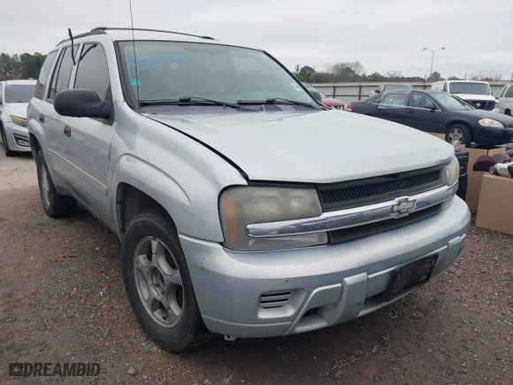 2008 Chevrolet TrailBlazer LT w/1LT with VIN 1GNDS13S482215189, listed as a IAAI auction lot 41605345 with 195,001 mi miles. Bid and sale history available at carsss.com. Image 1.