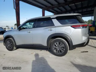 2024 Nissan Pathfinder S with VIN 5N1DR3AA7RC293984, listed as a Copart auction lot 42740525 with 1,627 mi miles and Salvage Title. Bid and sale history available at carsss.com. Image 2.