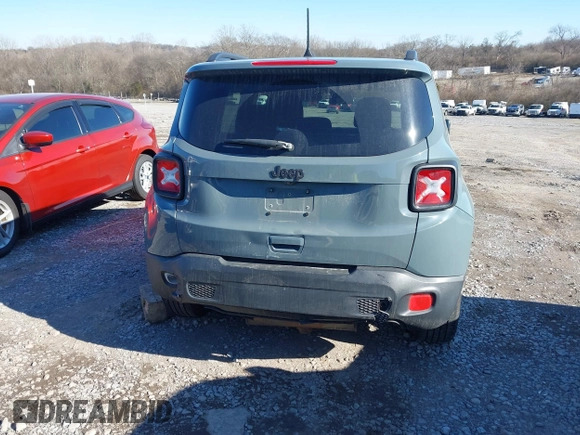 2018 Jeep Renegade Altitude with VIN ZACCJABB8JPG97279, listed as a IAAI auction lot 41347273 with 144,293 mi miles and . Bid and sale history available at DreamBid. Image 16.