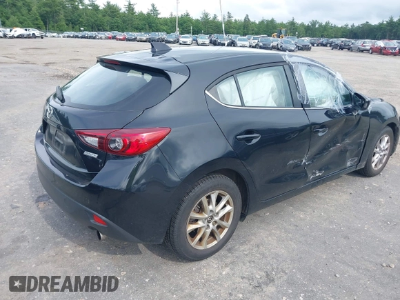 2014 Mazda 3 i Touring z VIN JM1BM1L76E1155763, wystawiony jako IAAI lot #42684723 z przebiegiem 84 837 mil mil oraz . Historia ofert i sprzedaży dostępna na DreamBid. Obrazek 4.
