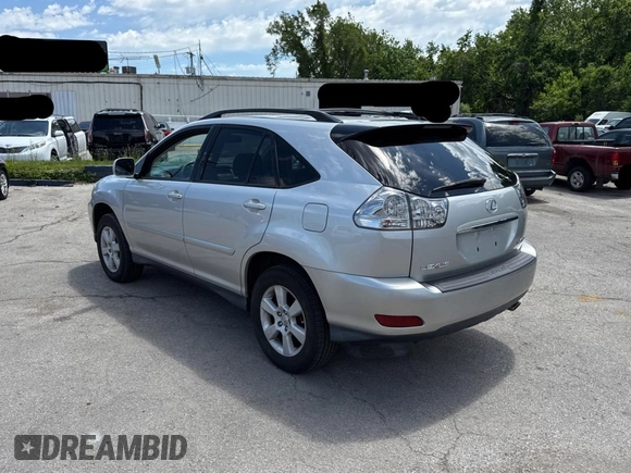 2007 Lexus RX 350 z VIN 2T2HK31U07C044365, wystawiony jako Copart lot #58370465 z przebiegiem 131 579 mil mil oraz Czysty tytuł • Clean title. Historia ofert i sprzedaży dostępna na DreamBid. Obrazek 3.