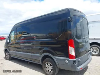 2015 Ford Transit Cargo Van with VIN 1FTYR2CM8FKA84486, listed as a IAAI auction lot 42009810 with 133,864 mi miles. Bid and sale history available at carsss.com. Image 14.