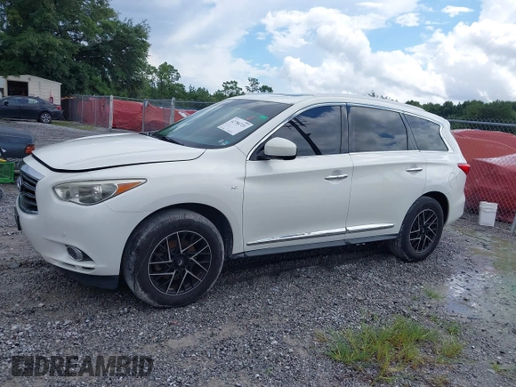 2014 Infiniti QX60 with VIN 5N1AL0MM1EC543092, listed as a IAAI auction lot 42784721 with 176,448 mi miles and . Bid and sale history available at DreamBid. Image 14.