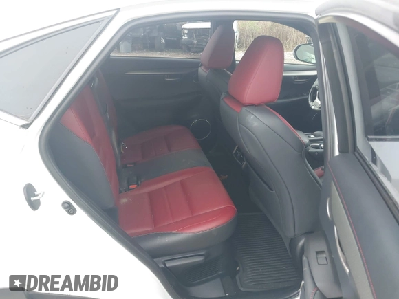 2017 Lexus NX with VIN JTJBARBZ3H2110771, listed as a IAAI auction lot 41961883 with 62,240 mi miles. Bid and sale history available at carsss.com. Image 8.