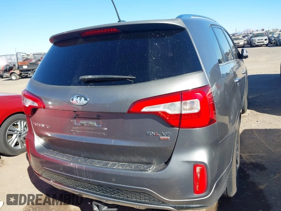 2014 Kia Sorento SX with VIN 5XYKW4A75EG457768, listed as a IAAI auction lot 41388412 with 129,691 mi miles. Bid and sale history available at carsss.com. Image 16.