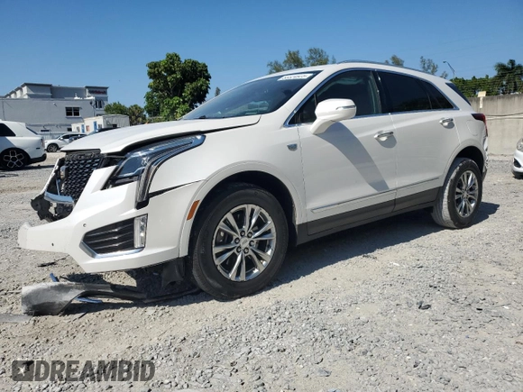 2020 Cadillac XT5 Premium Luxury FWD with VIN 1GYKNCRSXLZ140163, listed as a Copart auction lot 53324925 with 86,643 mi miles and Non repairable. Bid and sale history available at DreamBid. Image 1.