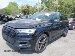 2021 Audi Q7 Premium Plus with VIN WA1LXAF74MD018111, listed as a IAAI auction lot 41967005 with 70,857 mi miles and . Bid and sale history available at DreamBid. Image 17.