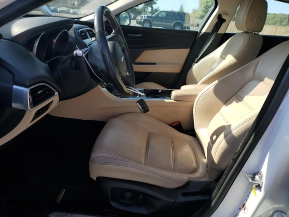2017 Jaguar XE with VIN SAJAE4BNXHA968653, listed as a Copart auction lot 57039744 with 148,481 mi miles and Salvage Title. Bid and sale history available at DreamBid. Image 7.