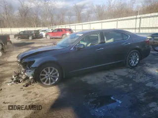 2012 Lexus LS 460 L z VIN JTHDL5EF3C5004097, wystawiony jako Copart lot #87202314 z przebiegiem 139 526 mil mil oraz Szkoda całkowita • Salvage title. Historia ofert i sprzedaży dostępna na DreamBid. Obrazek 1.