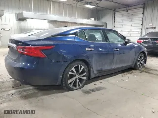 2017 Nissan Maxima SR with VIN 1N4AA6AP7HC430656, listed as a Copart auction lot 88647855 with 114,615 mi miles and Clean Title. Bid and sale history available at carsss.com. Image 3.