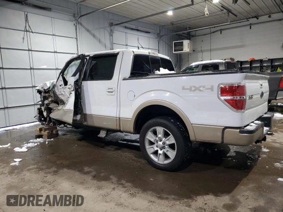 2010 Ford F-150 XL with VIN 1FTFW1EVXAFD69983, listed as a Copart auction lot 44758875 with 299,876 mi miles and Salvage Title. Bid and sale history available at DreamBid. Image 2.