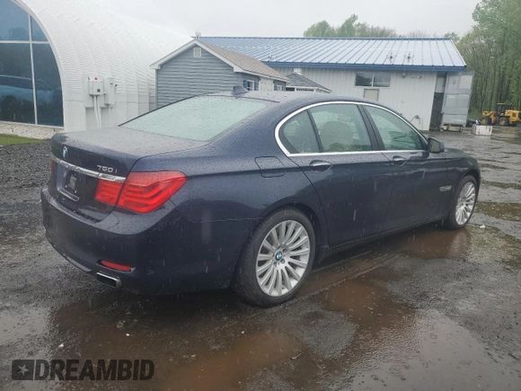 2012 BMW 7 Series 750i xDrive with VIN WBAKC6C53CC395754, listed as a Copart auction lot 55798515 with 79,444 mi miles and Clean Title. Bid and sale history available at DreamBid. Image 3.