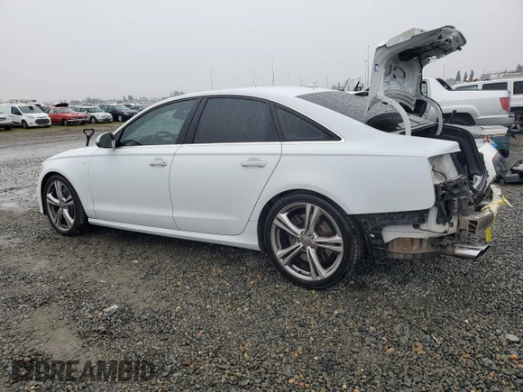 2013 Audi S6 Prestige with VIN WAUJ2BFC7DN025169, listed as a Copart auction lot 43201975 with 112,821 mi miles and Salvage Title. Bid and sale history available at carsss.com. Image 2.