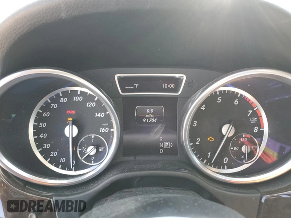 2015 Mercedes-Benz M 350 with VIN 4JGDA5JB2FA499071, listed as a Copart auction lot 62532565 with 91,704 mi miles and Salvage title. Bid and sale history available at DreamBid. Image 9.