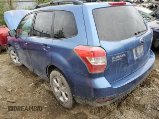 2015 Subaru Forester 2.5i Premium with VIN JF2SJCCC6FH427269, listed as a Copart auction lot 88538865 with 0 mi miles and Salvage Title. Bid and sale history available at carsss.com. Image 2.