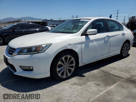 2013 Honda Accord Sport with VIN 1HGCR2F5XDA076652, listed as a Copart auction lot 56407975 with 94,014 mi miles and Clean Title. Bid and sale history available at DreamBid. Image 1.