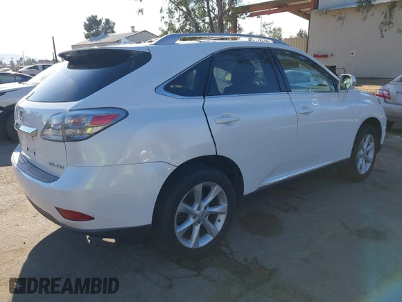2011 Lexus RX 350 with VIN JTJZK1BAXB2005451, listed as a IAAI auction lot 41218592 with 185,801 mi miles. Bid and sale history available at carsss.com. Image 4.
