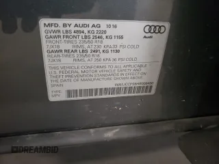 2017 Audi Q3 Premium Plus z VIN WA1JCCFS5HR008490, wystawiony jako Copart lot #73304044 z przebiegiem 41 916 mil mil oraz Szkoda całkowita • Salvage title. Historia ofert i sprzedaży dostępna na DreamBid. Obrazek 13.