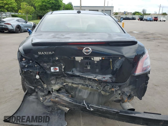 2010 Nissan Maxima SV with VIN 1N4AA5AP9AC861886, listed as a Copart auction lot 60562775 with 136,658 mi miles and Salvage title. Bid and sale history available at DreamBid. Image 6.