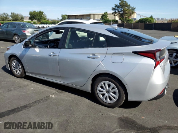 2019 Toyota Prius L Eco z VIN JTDKARFU5K3077176, wystawiony jako Copart lot #57304345 z przebiegiem 110 745 mil mil oraz Szkoda całkowita • Salvage title. Historia ofert i sprzedaży dostępna na DreamBid. Obrazek 2.