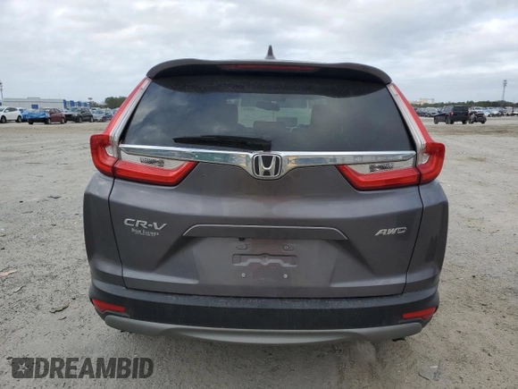 2019 Honda CR-V EX-L with VIN 7FARW2H86KE022069, listed as a Copart auction lot 45045425 with 62,988 mi miles and Salvage Title. Bid and sale history available at DreamBid. Image 6.