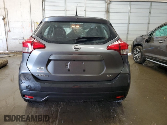 2019 Nissan Kicks SV with VIN 3N1CP5CU7KL554049, listed as a Copart auction lot 48328275 with 100,958 mi miles and Salvage Title. Bid and sale history available at carsss.com. Image 6.