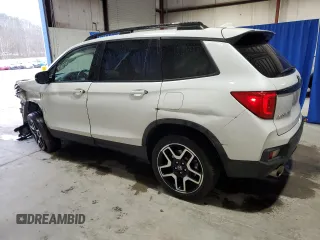 2022 Honda Passport Elite with VIN 5FNYF8H05NB004199, listed as a Copart auction lot 48521594 with 23,913 mi miles. Bid and sale history available at carsss.com. Image 2.