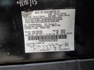 2013 Ford Taurus SEL with VIN 1FAHP2E92DG223032, listed as a Copart auction lot 84296344 with 162,960 mi miles and Salvage Title. Bid and sale history available at carsss.com. Image 13.
