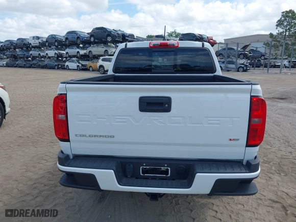 2021 Chevrolet Colorado 2WD LT with VIN 1GCGSCEN8M1159895, listed as a IAAI auction lot 41946032 with 31,499 mi miles. Bid and sale history available at carsss.com. Image 16.