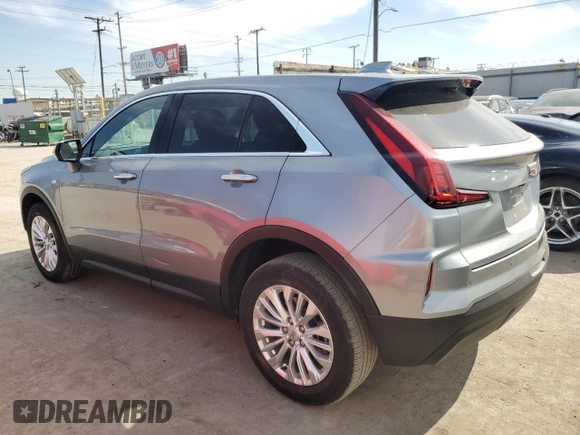 2024 Cadillac XT4 AWD Luxury with VIN 1GYFZBR40RF150020, listed as a Copart auction lot 46184565 with 9,188 mi miles and Salvage Title. Bid and sale history available at carsss.com. Image 2.